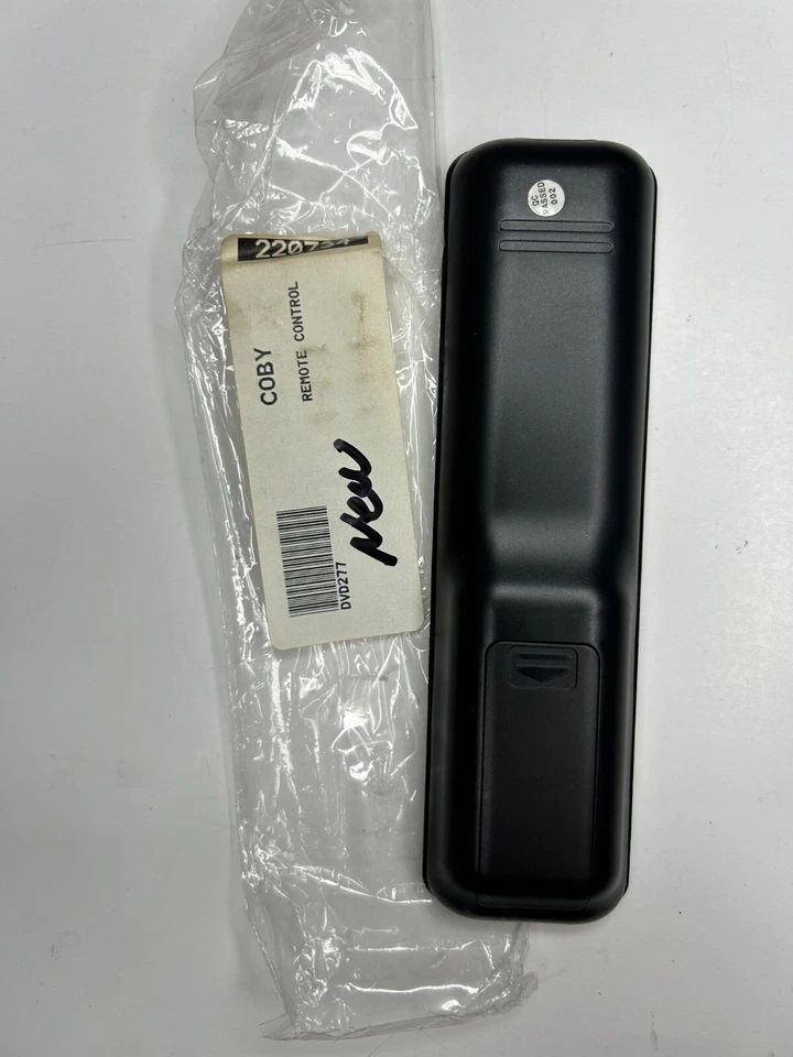 Coby Remote Control, Black - OEM NOS for DVD Players DVD277, DVD298 - Image 2 of 2