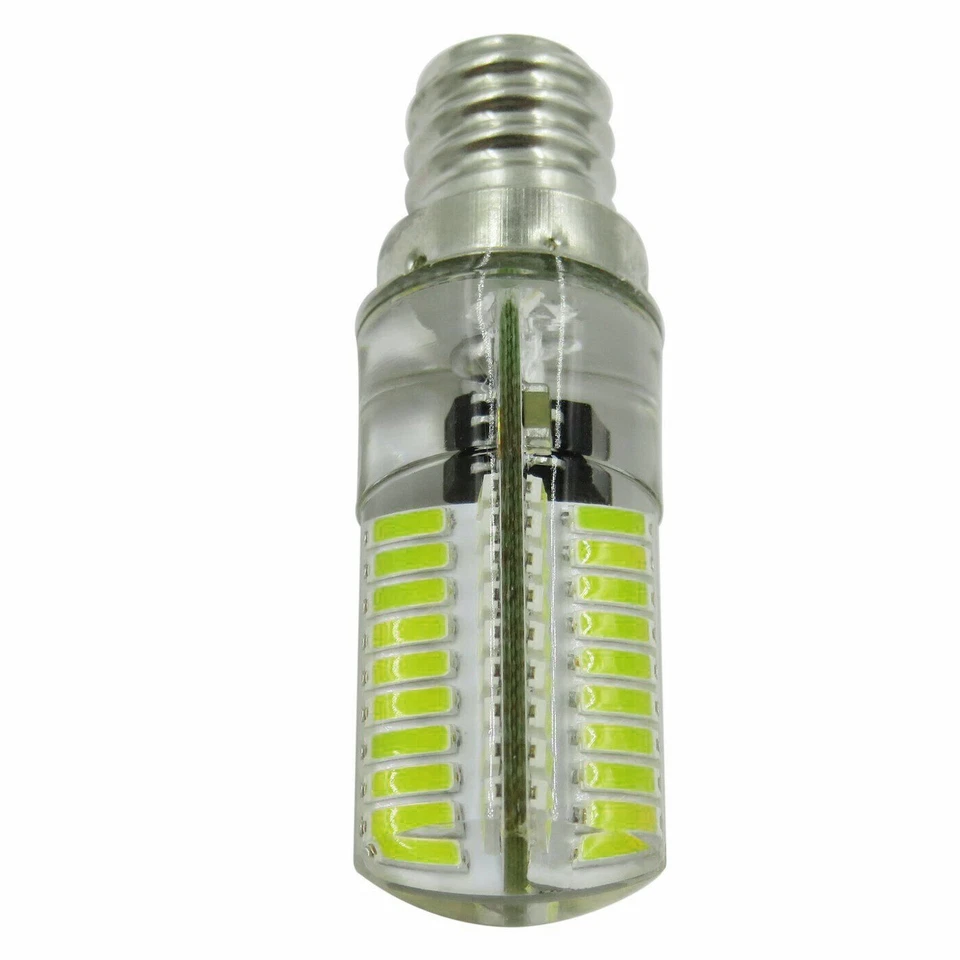 10pcs E12 Candelabra Base C7 LED Bulb 4W 72 4014 SMD Light 110V 120V White - Image 4 of 4