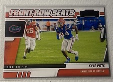 Kyle Pitts 2021 Contenders Draft Picks Rookie RC Falcons Front Row Seats SP RED