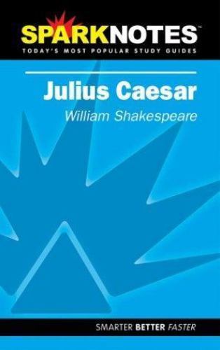 Sparknotes Julius Caesar - paperback, 1586633619, SparkNotes, new ...
