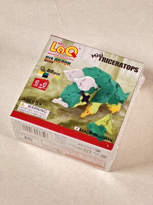 LaQ Triceratops Dino Bausatz Bausteine Spielzeug aus Japan 5+ Jahre Konstruktion