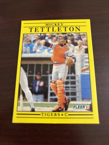 1991 Fleer Update Mickey Tettleton Detroit Tigers #U-24