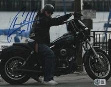CHARLIE HUNNAM SIGNED AUOTGRAPH 8x10  JAX TELLER  PHOTO BECKETT SONS OF ANARCHY