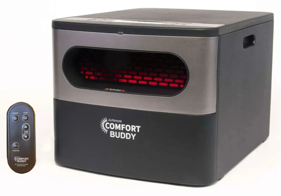 AirNmore Comfort Buddy Infrared Space Heater - Image 3 of 4