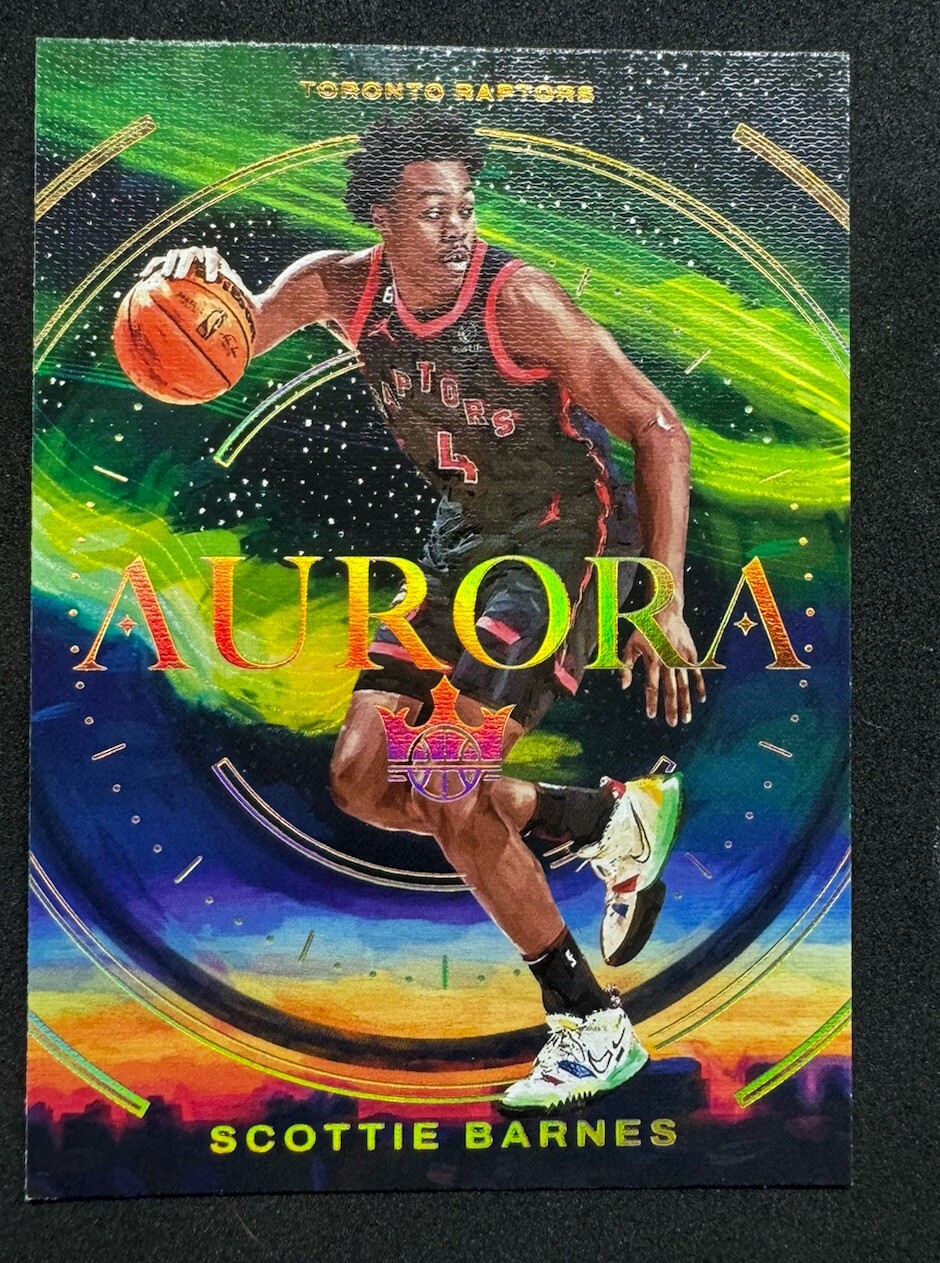 2022-23 Court Kings Scottie Barnes Aurora #2 CASE HIT 🔥 Toronto Raptors