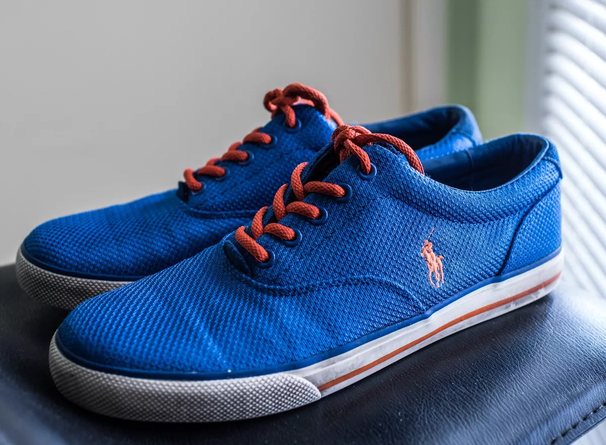 Blue polo best sale shoes