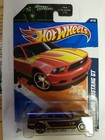 Green Lantern Card / Tan Interior 2011 Hot Wheels 2010 FORD MUSTANG GT #144
