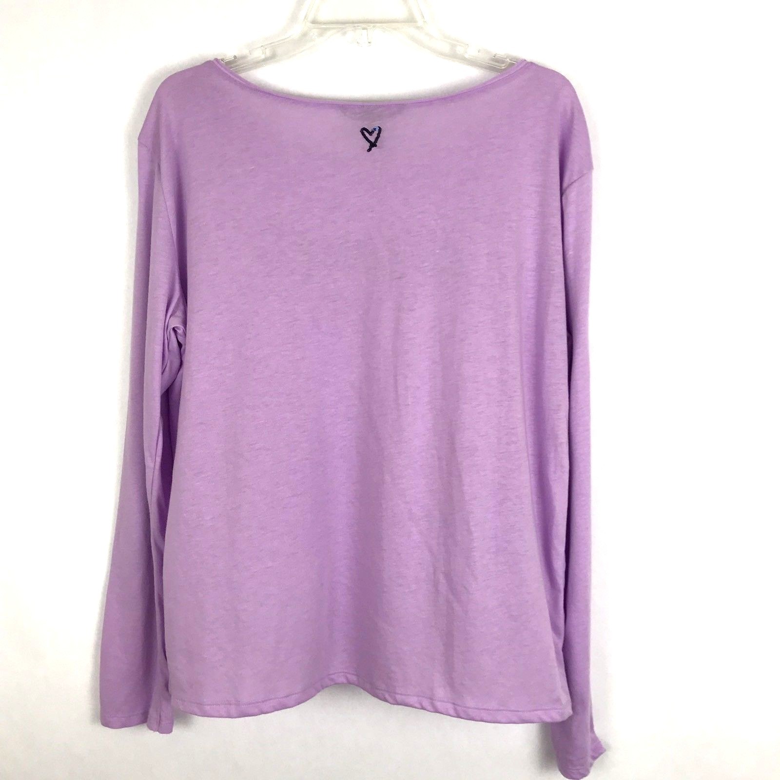 Pull Victoria’s Secret Femme – Violet, Pullover, Col Rond, Manches 3/4, Taille XS, Occasion Très Bon état
