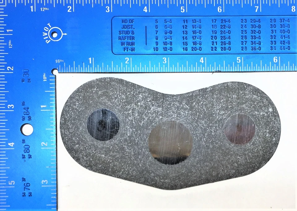 Juego de pastillas de freno de fricción WARNER ELECTRIC (2 piezas) 5216-101-028 NOS Foto 3 de 4