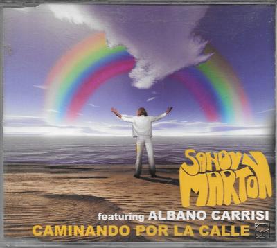 SANDY MARTON FEAT.AL BANO - SELTENE CDs '' WALKING BY THE CALLE ''
