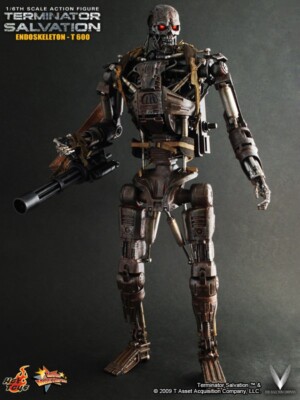 HOT TOYS MMS93 TERMINATOR SALVATION T-600 EXOSKELETON 1/6 SCALE