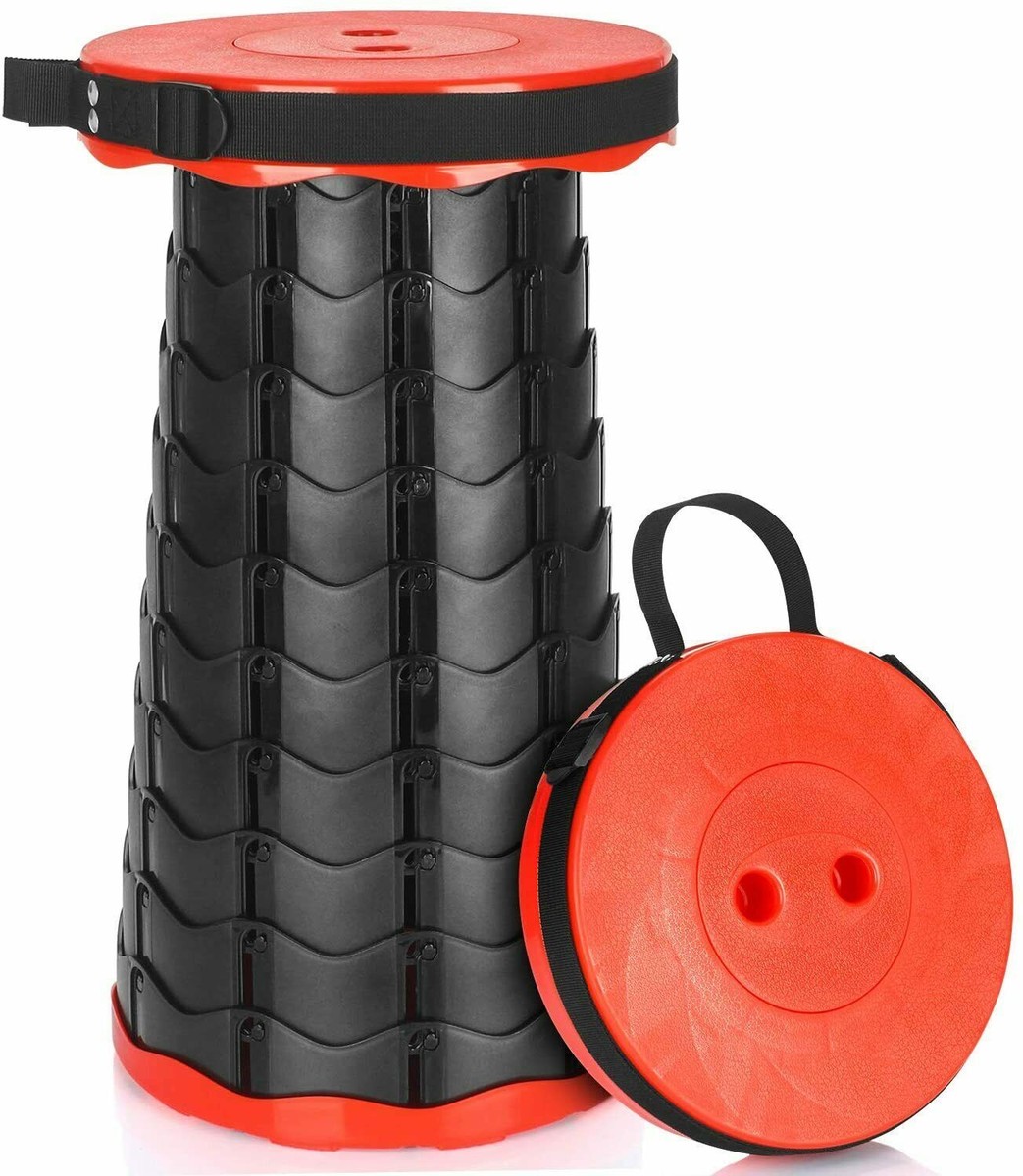 Portable Folding Stool Tripod Chair Travel Fishing Camping Seat USA  Multicolor