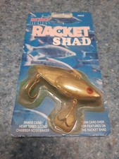 Rebel Racket Shad Rattletrap  Made In USA!  S7208 Solid Chrome Color!!