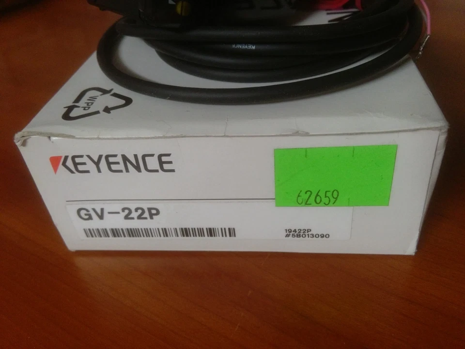 KEYENCE GV-22P CMOS LASER SENSOR EXPANSION AMPLIFIER, PNP, 60 DAY WARRANTY - Image 2 of 4