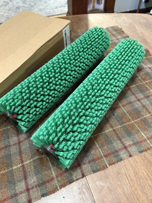 Set of 2 Green Brushes 20  For CRB Cleaning Systems Machine TM5