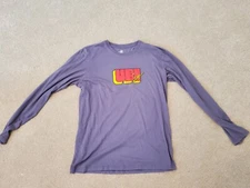 UBISOFT RETRO LONG SLEEVE GREY T-Shirt Mens Large L Rare