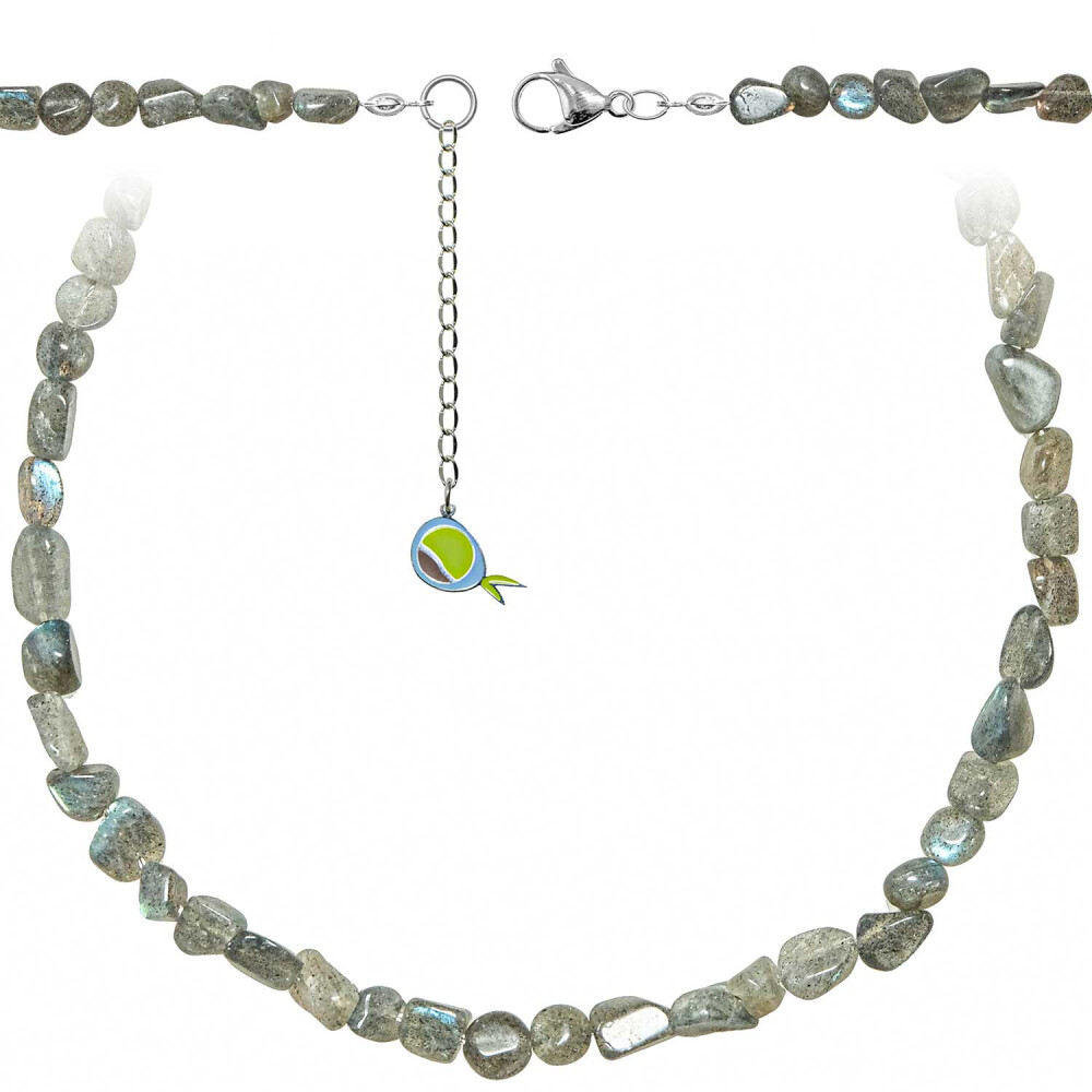 Collier en labradorite idéal pour sublimer une tenue bohème chic au quotidien