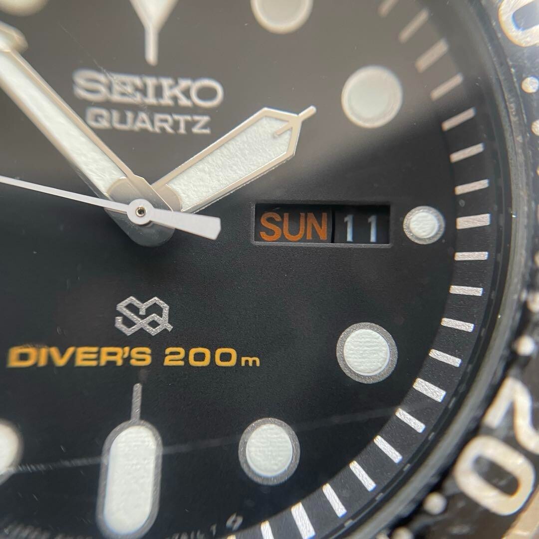 電池交換済　セイコー　希少輸出仕様ダイバー　5H26-7A10 Seiko Rare Diver 5H26-7A10 | eBay