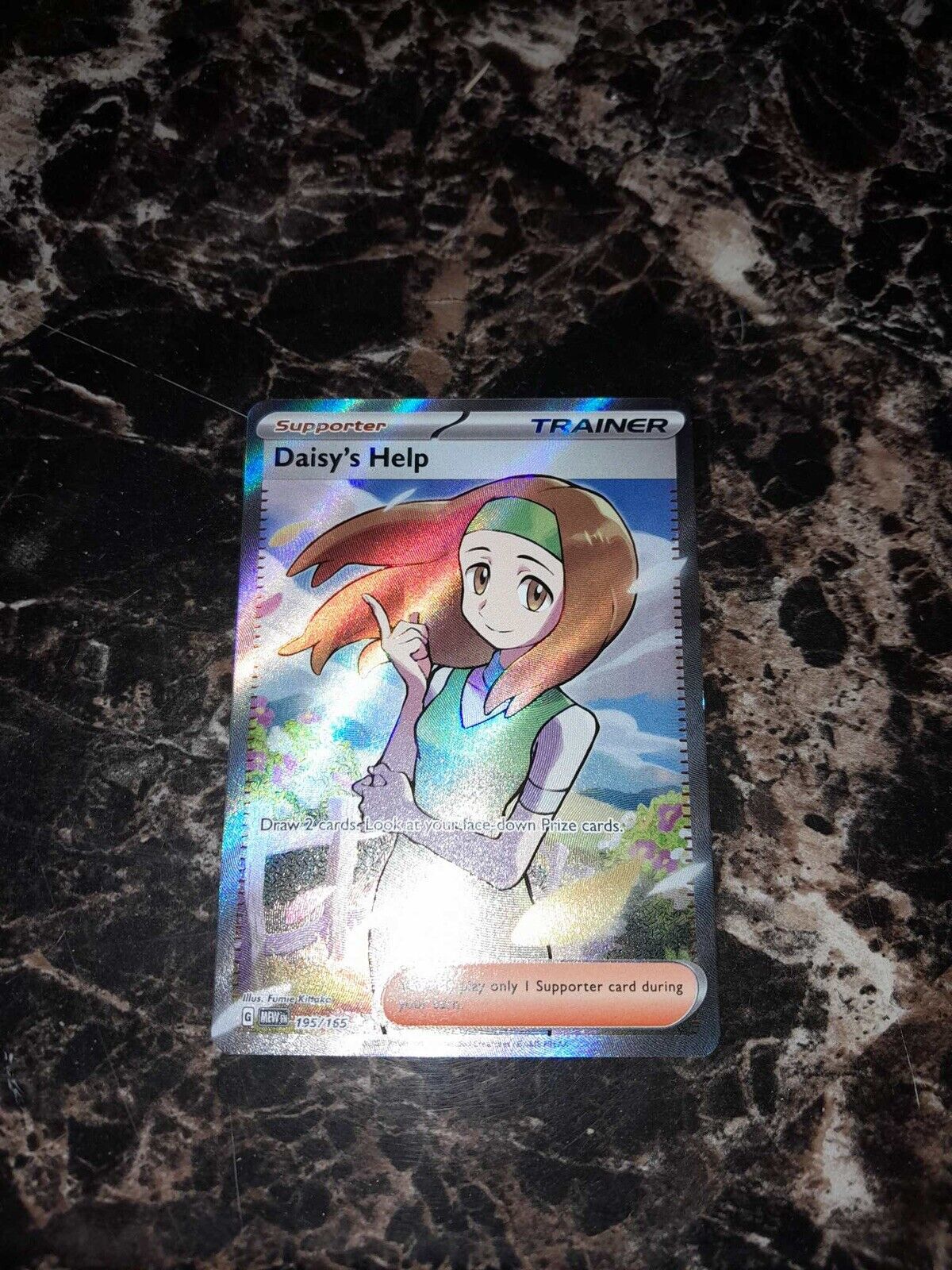 Pokémon TCG Daisy's Help Scarlet & Violet-151 195/165 Holo Ultra Rare