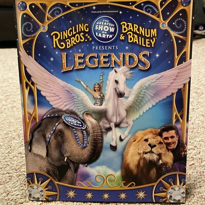 Ringling Bros. And Barnum & Bailey Circus 2014 Program Legends