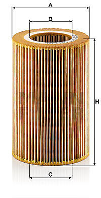 C 1041 MANN-FILTER Luftfilter für SMART - Bild 1 von 1
