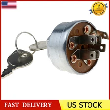 For John Deere AM38227 Ignition Switch 108 112 116 316 318 420 GS25 W/Keys