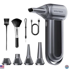 Cordless Electric Air Duster 150000RPM Rechargeable Blower for Home & Car