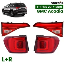 LED Tail Light For 2017-2019 GMC Acadia Outer Inner Red Lamp Left Right 4 PCS