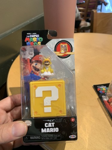 TANOOKI MARIO The Super Mario Bros. Movie Mini Figure 3 CM Jakks SEALED - Picture 5 of 6