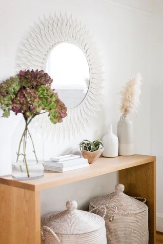 Crystorama Lighting Group BRH-M530 Broche 30" Sunburst Flat Steel - White - Picture 4 of 12