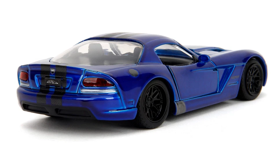 JADA TOYS, DODGE Viper 2008 Blu - SLIPS ROSA, 1/32,  JAD35684 - Immagine 2 di 4