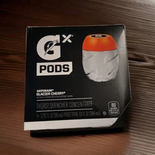 2X Gatorade Gx Sports Drink Concentrate Pods - GLACIER CHERRY BB: 1/25 BRAND NEW