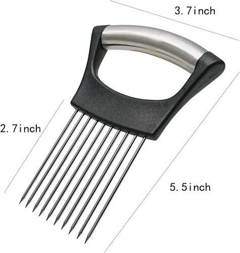 Stainless Steel Slicing Holder Gadget - Picture 4 of 5