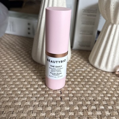 Beauty Bio The Daily Acid Free Vitamin C Brightening Serum Travel Size NEW