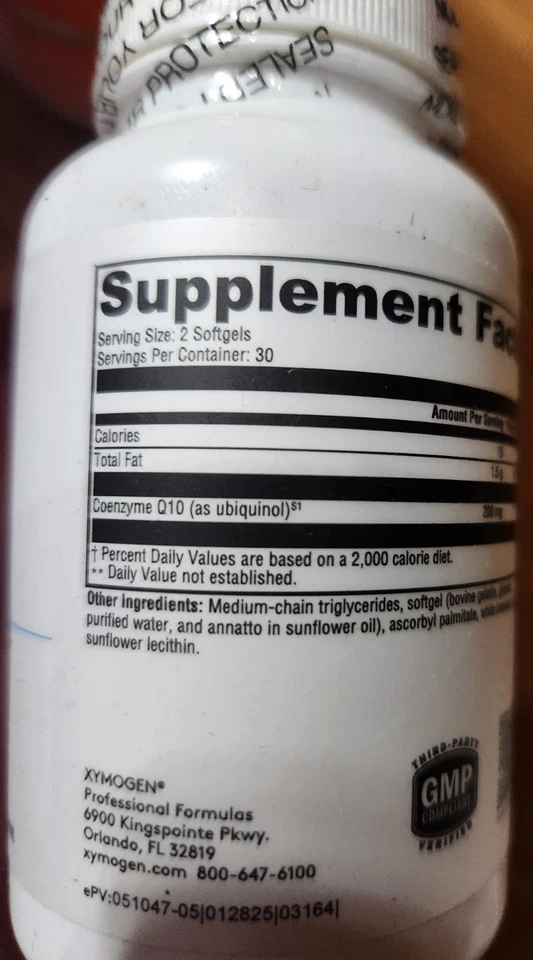 CoQmax™ Ubiquinol 60 Softgels  , EXP : 2027 - Image 3 of 4