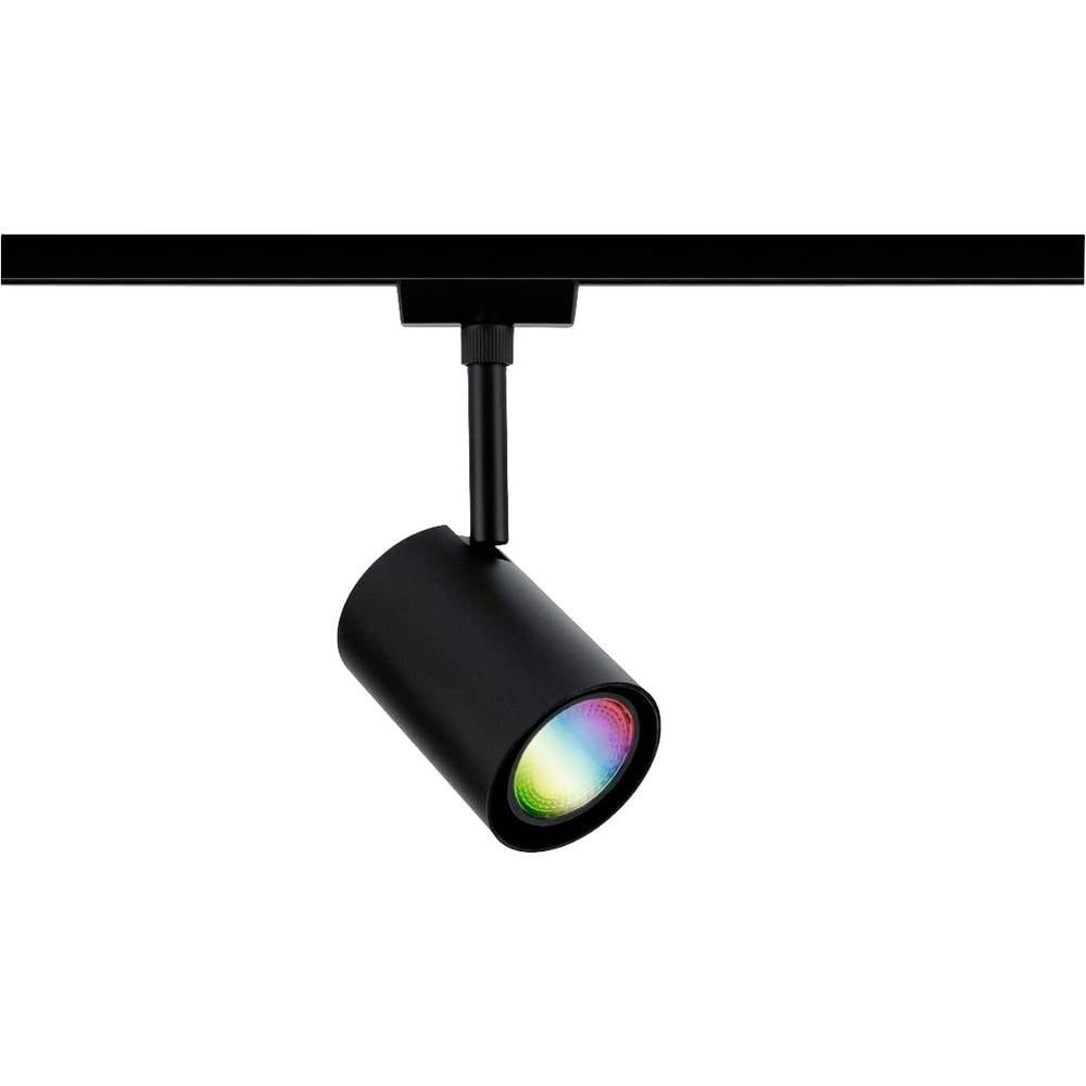 Spot LED sur rail URail Paulmann Luxe finition design noir mat