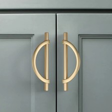 Amerdeco 6 Pack Champagne Bronze Cabinet Or Door Pulls. 5  