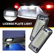 For 2010-2014 Legacy 2013-2020 Subaru Forester White Led License Plate Lights