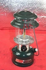 Vintage Coleman 288A Two Mantle Adjustable Lantern