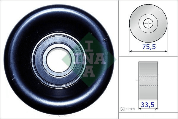Spannrolle Keilrippenriemen FüR Honda Accord VII Tourer Civic Hatchback Viii-image