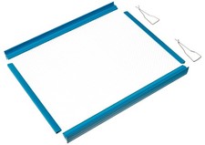 Medium Clear Fish Tank Divider, 11 3/8 x 9 5/8, Perforated, 10 Gallon, Screen