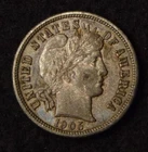 1905-S 10C BARBER SILVER DIME SAN FRANCISCO MINT COIN