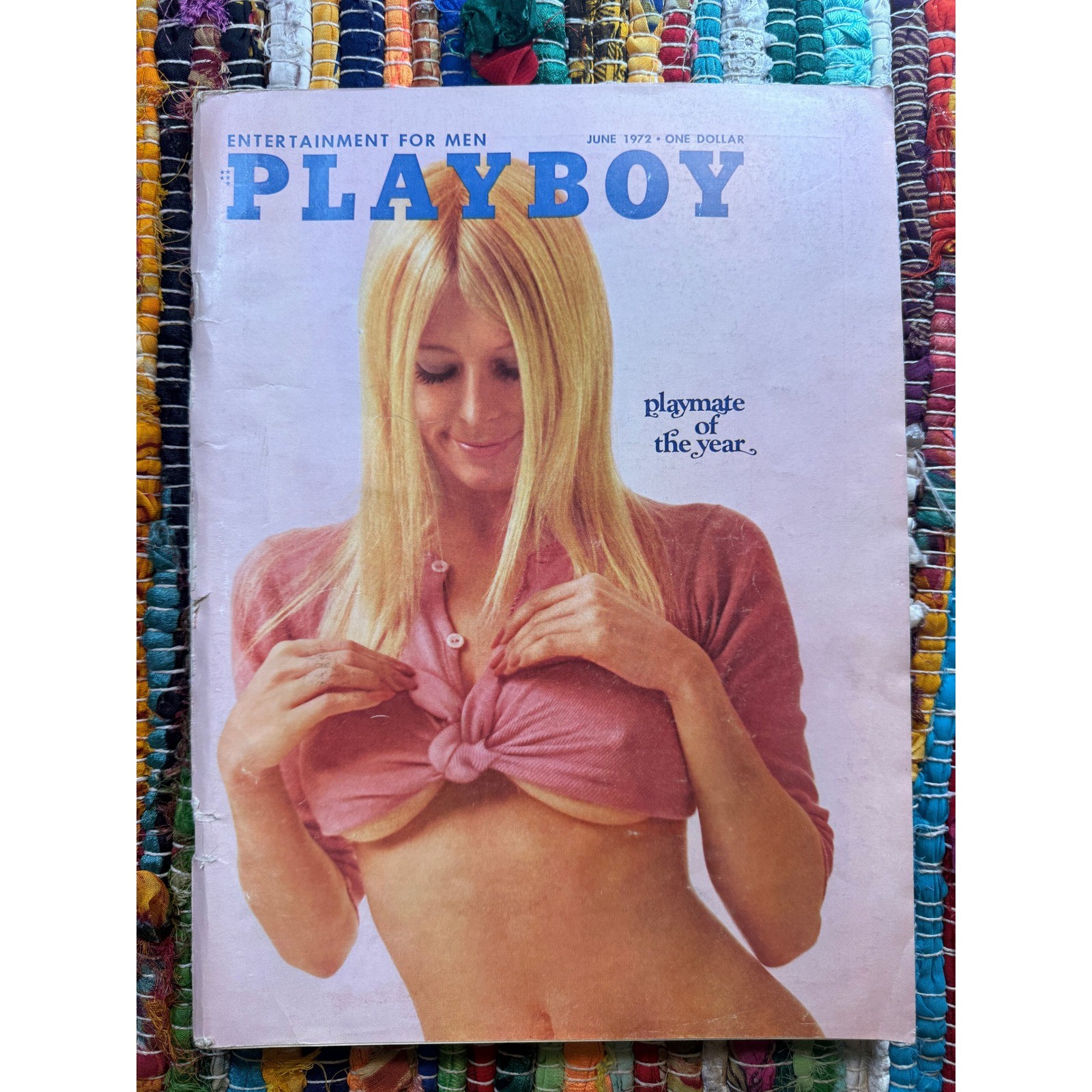 Vintage Playboy Magazine June 1972
