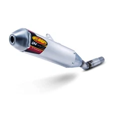 FMF Q4 Hex Stainless/Aluminum/Stainless Spark Arrestor Muffler - 044442