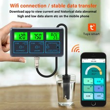WiFi PH Meter Temp TDS ppm EC ORP Water Tester Tuya APP Smart Monitor
