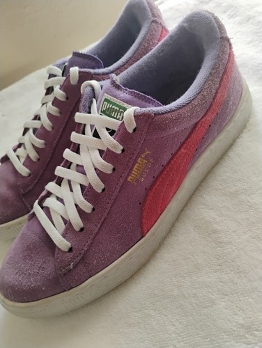 Daim violet/lavande/rose Puma taille 6,5 - Photo 8/14