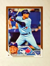 Gabriel Moreno 2023 Topps RC GOLD Border 1368/2023 Diamondbacks #169 Raw Y6