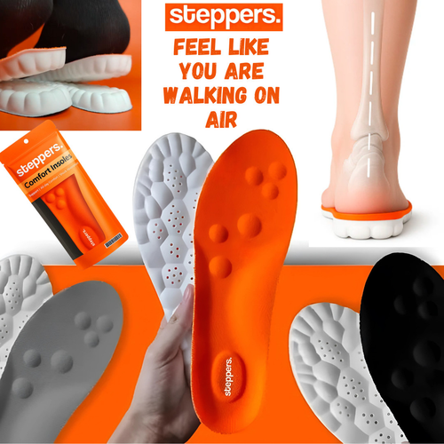 Plantillas de masaje Steppers Comfort Boosting originales para fascitis de talón y plantar - Imagen 2 de 26
