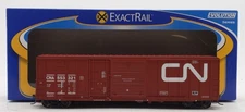 ExactRail EE-1802-4 HO Canadian National FMC 5277 Combo Door Boxcar #553321 LN