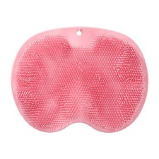 Shower Foot Scrubber Mat Back Washer Exfoliating Bath Wash Pad Wall Mounted S A3